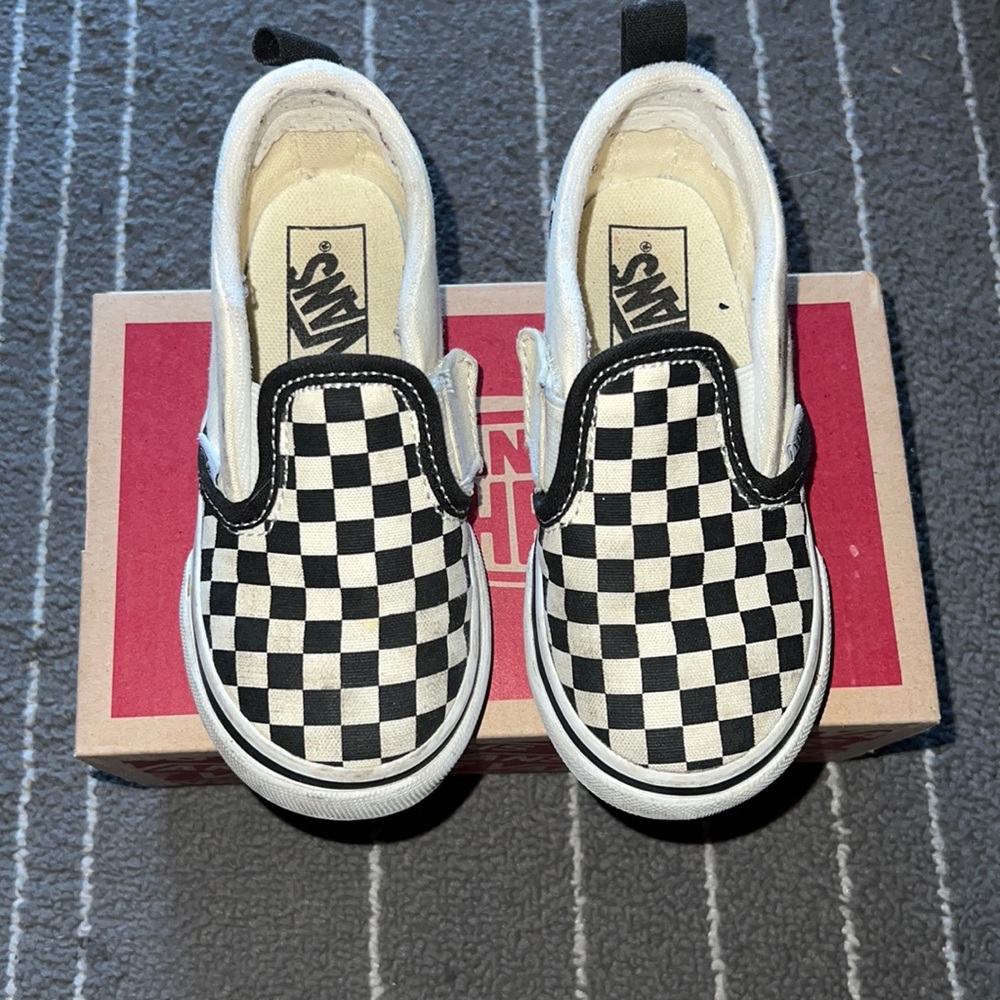 Checkered Vans